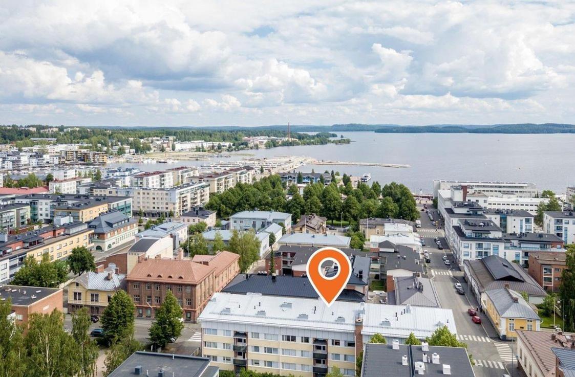 City Apartment Snellmaninkatu 22 B, Ilmainen Kadunvarsipysaekoeinti 쿠오피오 외부 사진